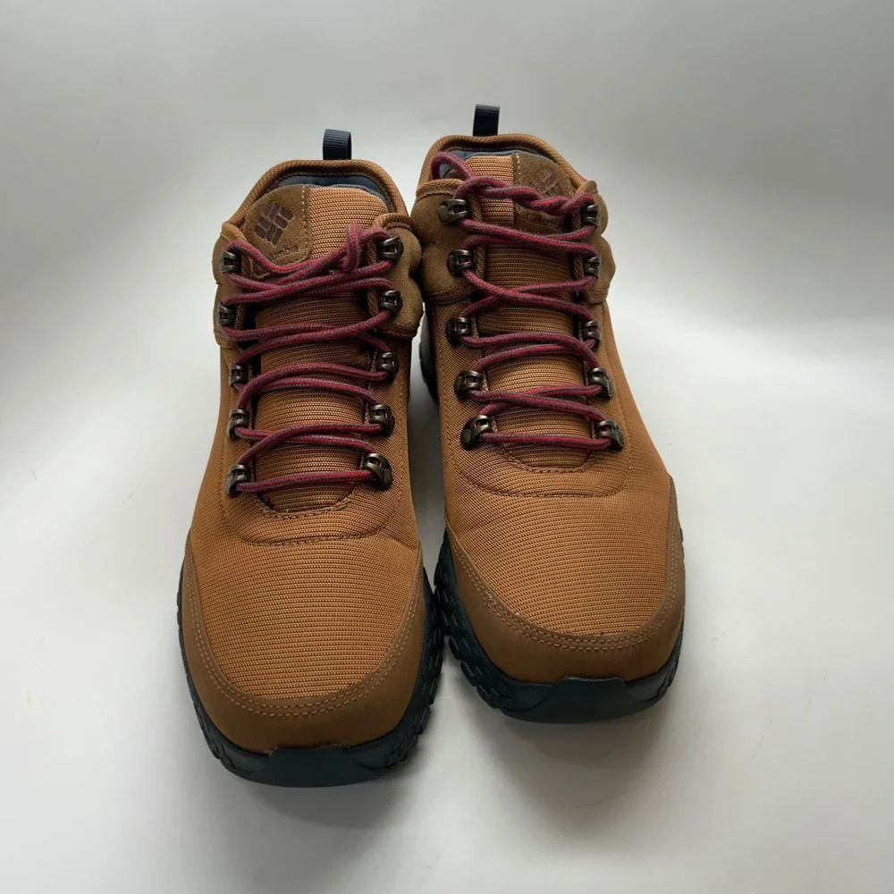Columbia Trailstorm Mid Waterproof Hiking Boots Mens 9.5‎ Brown BM9774-286 NWOB